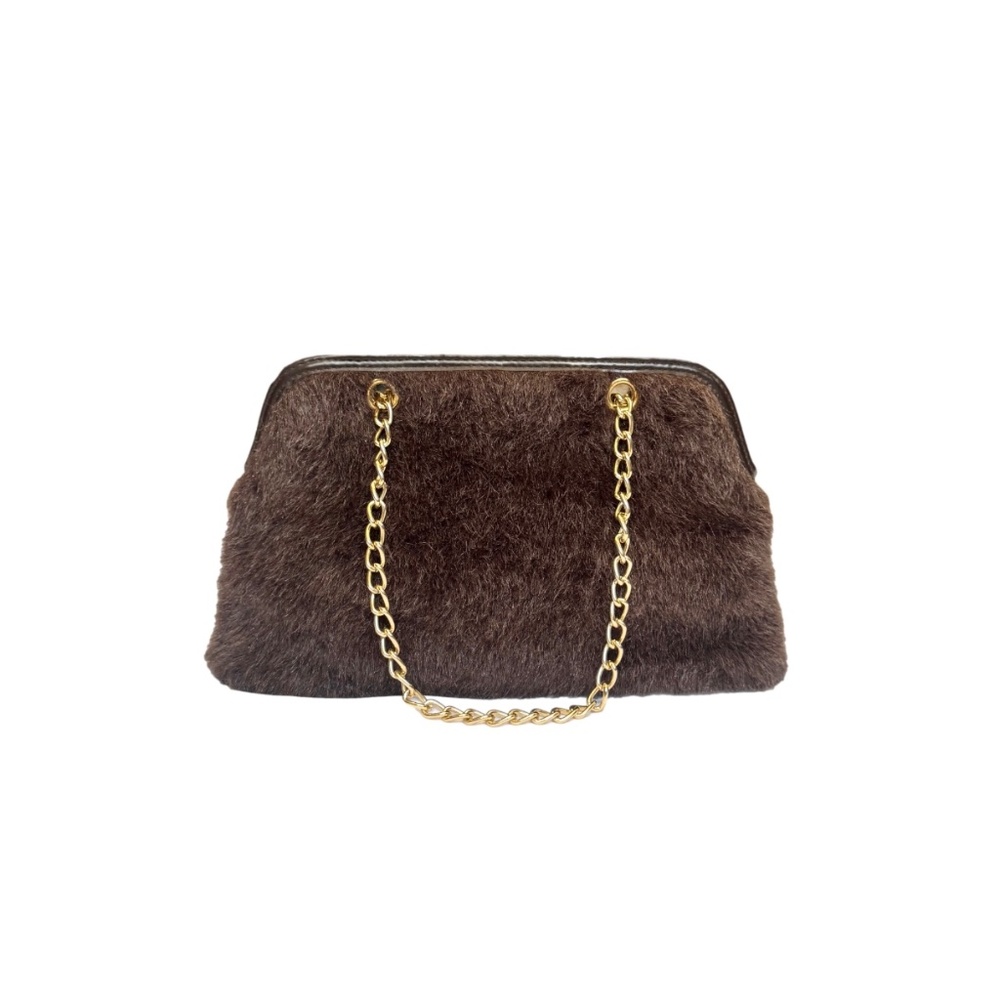 Victoria’s Secret Vintage Rapture Faux Fur Clutch